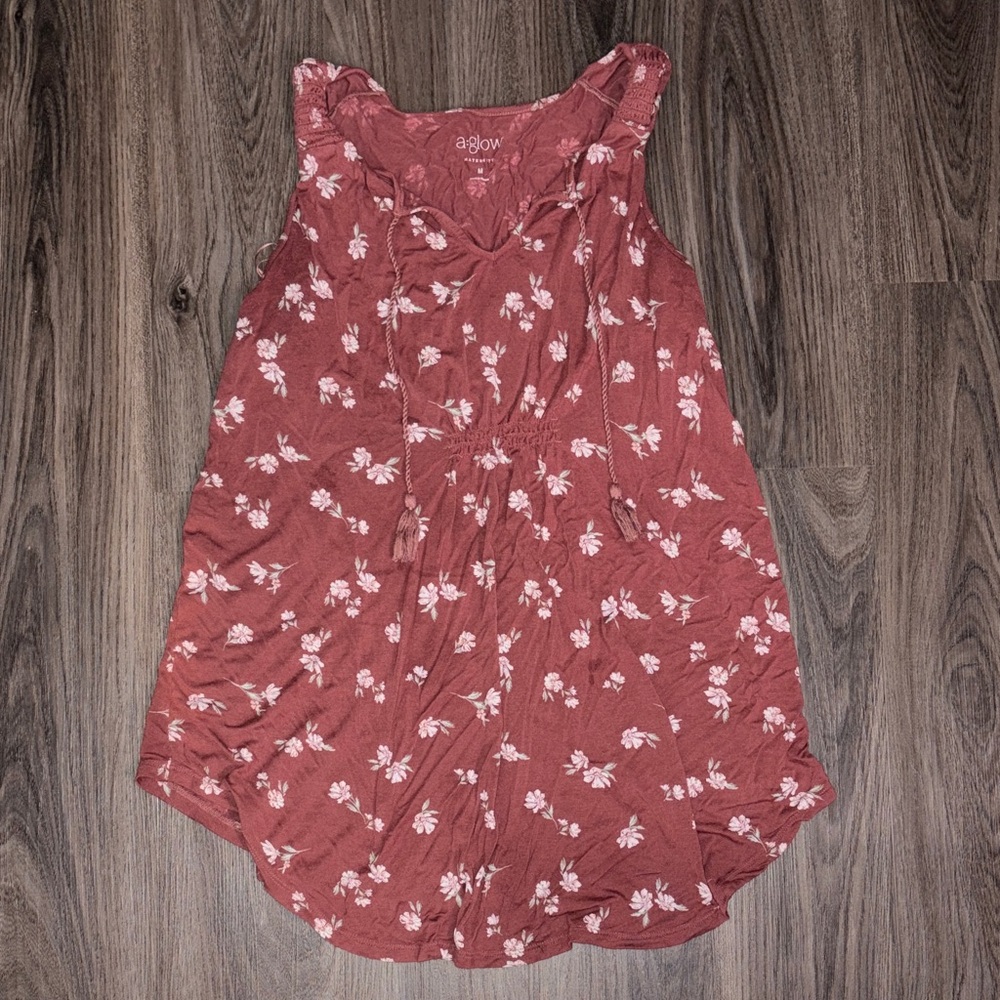 A-glow maternity tank M